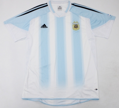 2004 05 ARGENTINA Home soccer jersey