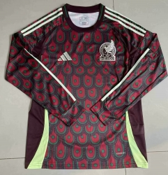 2425 Mexico Away Long Sleeve Soccer Jersey