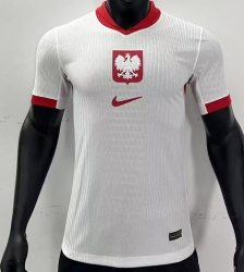 2425 Poland home player version Soccer Jersey