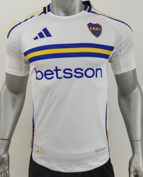 2425 Boca Away Player Version Soccer Jersey