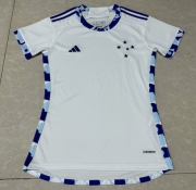 2425 Women Cruzeiro Away Soccer Jersey