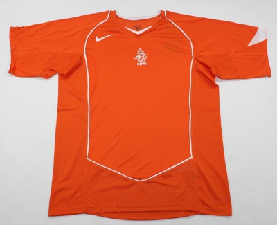 2004 NETHERLAND Home Soccer Jersey