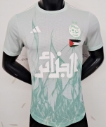 2425 Algeria light blue player version Soccer jersey