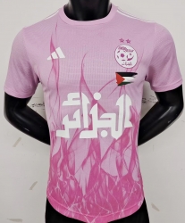 2425 Algeria pink player version Soccer jersey