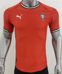 2025 Portugal Home Player Version Soccer Jersey