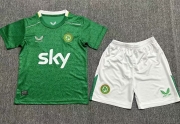 2425 Ireland home kids Soccer Jersey