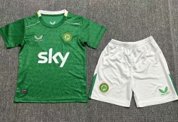 2425 Ireland home kids Soccer Jersey