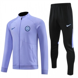 2324 Inter milan purple jacket set