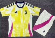 2425 Juve Away Soccer Uniform kids