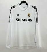 2005 06 RM home long sleeves Soccer Jersey