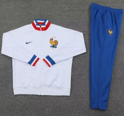 2425 France Training Soccer Jacket Suit