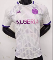 2425 Algeria white purple player version Soccer jersey