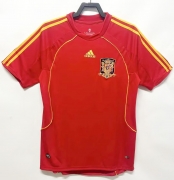 2008 Spain home Soccer Jersey