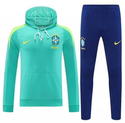 2025 Brazil Training Hoodie Soccer Suit