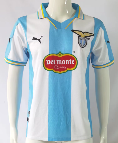 1999-2000 Lazio European home Retro soccer jersey