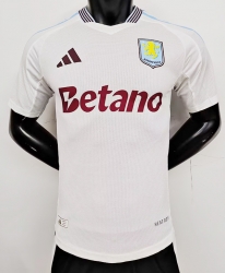 2425 Aston Villa away player version Soccer Jersey