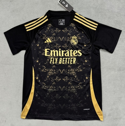 2425 RM black gold soccer jersey