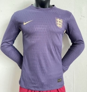 2425 England away long sleeves player version