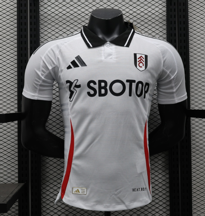 2425 FULHAM Home Player Version Soccer Jersey